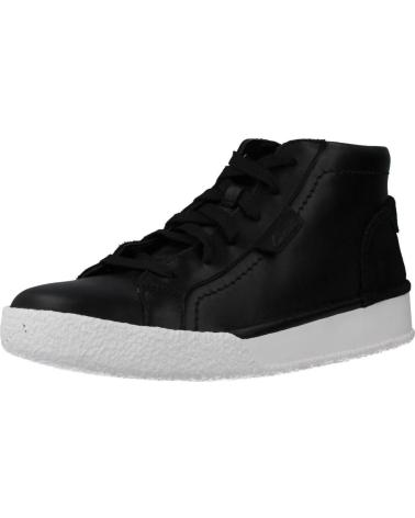 Sapatilhas de Mulher CLARKS CRAFT CUP HI NEGRO