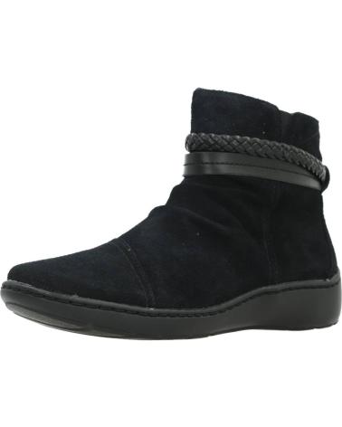 Stivaletti per Donna CLARKS CORA BRAIDBOOT NEGRO