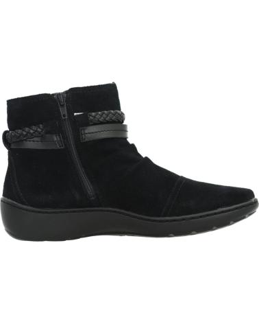 Stivaletti per Donna CLARKS CORA BRAIDBOOT NEGRO