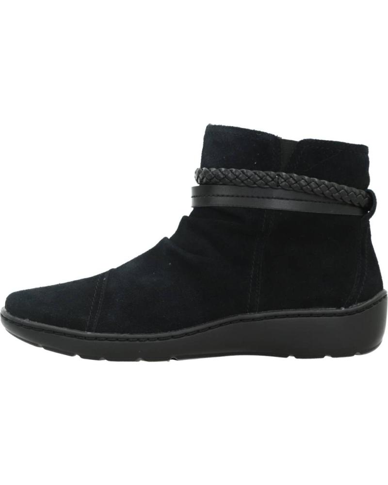 Stivaletti per Donna CLARKS CORA BRAIDBOOT NEGRO