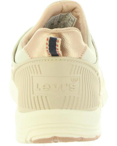Zapatillas deporte pour Femme et Fille et Garçon LEVIS VLAS0011S LAS VEGAS 0002 BEIGE