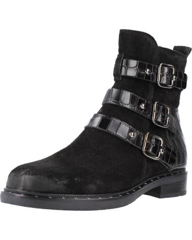 Botines de Mujer CLARKS JENNA BIKER NEGRO