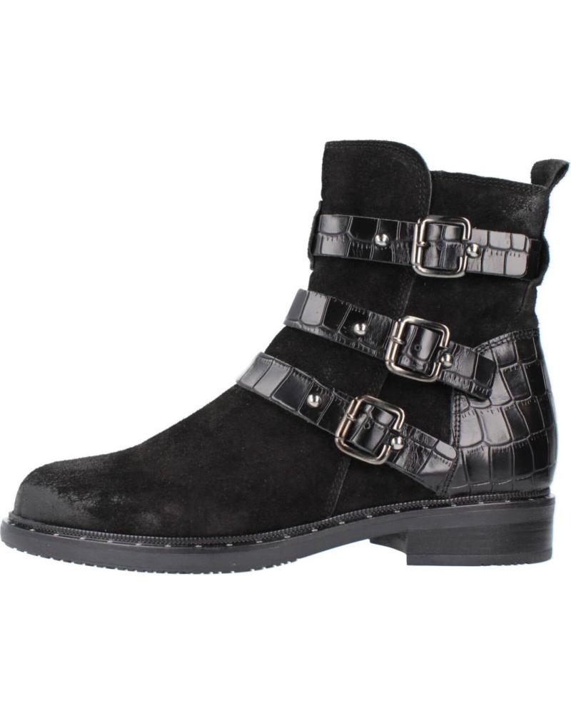 Botines de Mujer CLARKS JENNA BIKER NEGRO