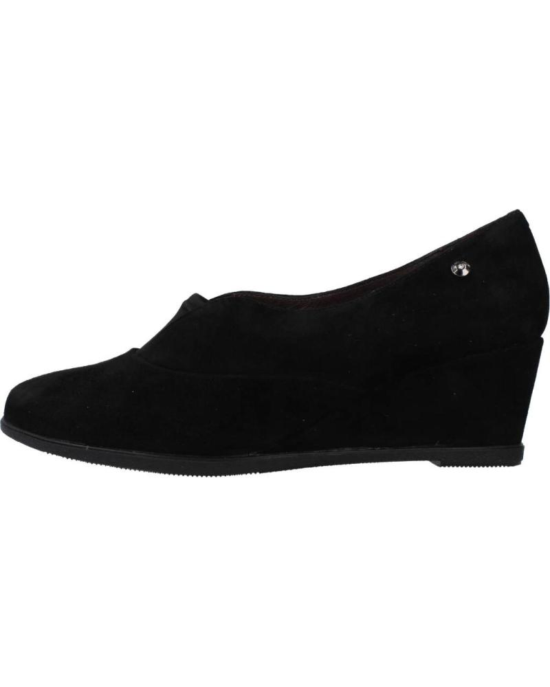 Chaussures compensées pour Femme STONEFLY EMILY II 3 GOAT SUEDE NEGRO