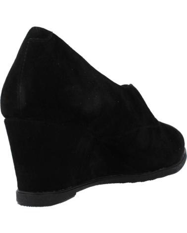 Chaussures compensées pour Femme STONEFLY EMILY II 3 GOAT SUEDE NEGRO