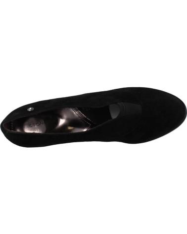 Chaussures compensées pour Femme STONEFLY EMILY II 3 GOAT SUEDE NEGRO