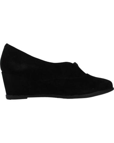 Chaussures compensées pour Femme STONEFLY EMILY II 3 GOAT SUEDE NEGRO