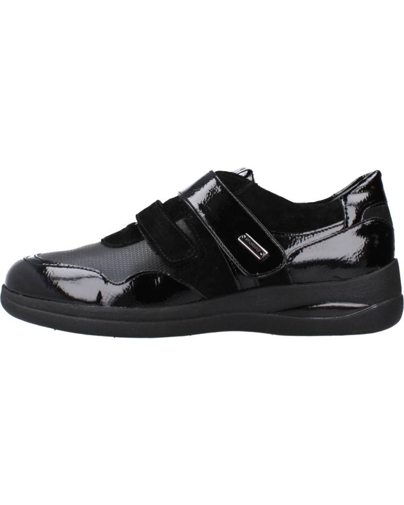 STONEFLY ZAPATO CON VELCRO AURORA 12 NEGRO METAL METáLICO
