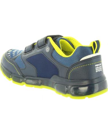 girl and boy Zapatillas deporte GEOX J8444A 0BU11 J ANDROID C0749 NAVY-LIME