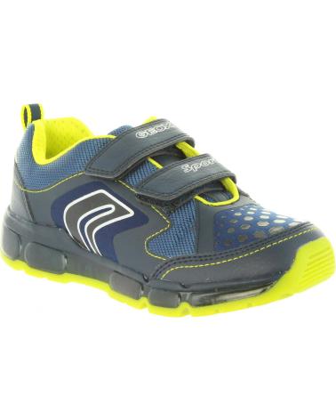girl and boy Zapatillas deporte GEOX J8444A 0BU11 J ANDROID C0749 NAVY-LIME