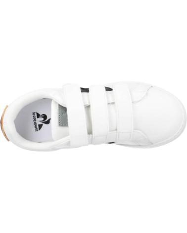 Esportes  de Menina e Menino LE COQ SPORTIF COURTCLASSIC PS BLACK JEAN BLANCO