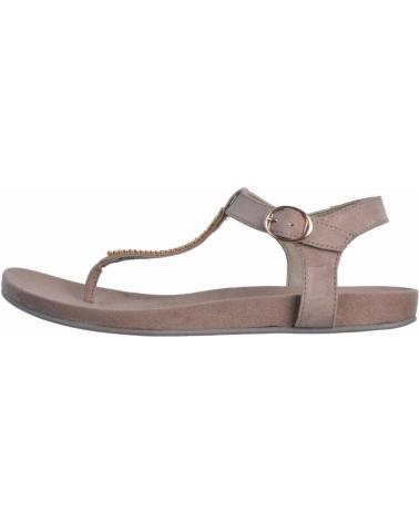 Sandalias de Mujer TIZIANA SICILIA MARRON CLARO