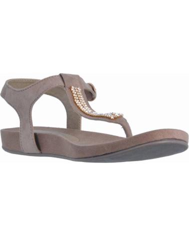 Sandalias de Mujer TIZIANA SICILIA MARRON CLARO
