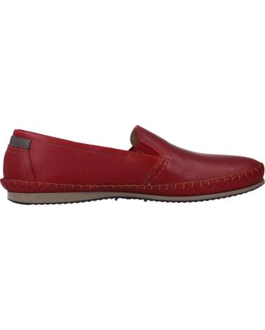 Man Mocasines FLUCHOS 8592F ROJO