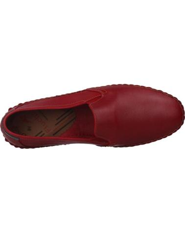 Man Mocasines FLUCHOS 8592F ROJO