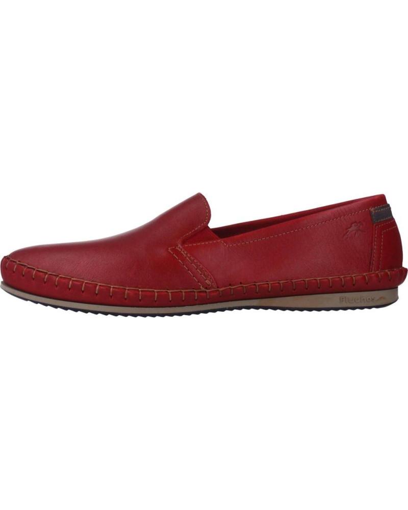 Man Mocasines FLUCHOS 8592F ROJO