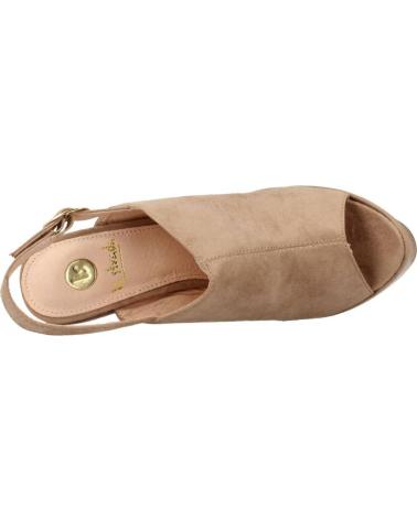 Sandales pour Femme LA STRADA 905548 MARRON CLARO