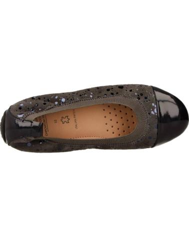 Chaussures pour Fille GEOX J PIUMA BAL B GRIS