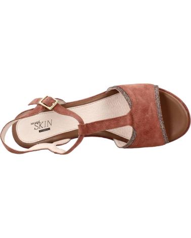 Sandales pour Femme STONEFLY CAROL 2 VELOUR GLITT MARRON