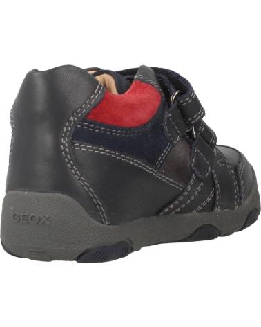 GEOX ZAPATILLAS DE PIEL B N BALU B B B640PB-8522 PARA BEBE NINO GRIS