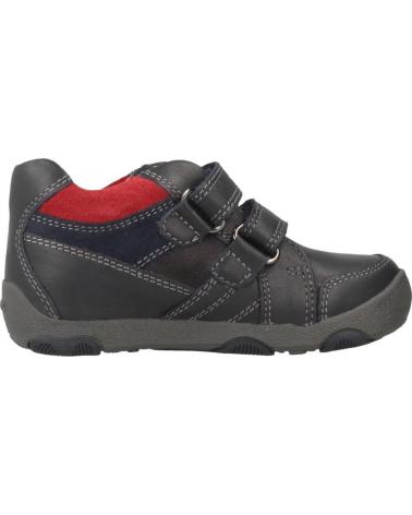 GEOX ZAPATILLAS DE PIEL B N BALU B B B640PB-8522 PARA BEBE NINO GRIS