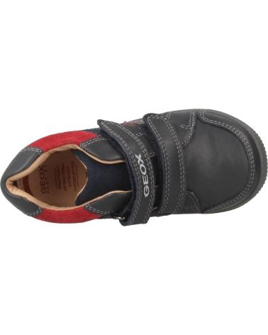 GEOX ZAPATILLAS DE PIEL B N BALU B B B640PB-8522 PARA BEBE NINO GRIS