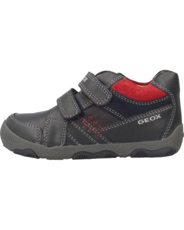GEOX ZAPATILLAS DE PIEL B N BALU B B B640PB-8522 PARA BEBE NINO GRIS