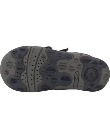 GEOX ZAPATILLAS DE PIEL B N BALU B B B640PB-8522 PARA BEBE NINO GRIS