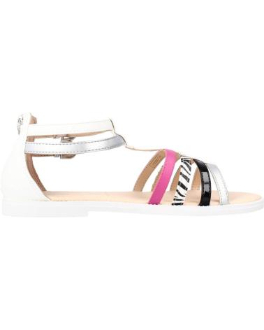 Sandálias de Menina GEOX J SANDAL KARLY GIRL BLANCO