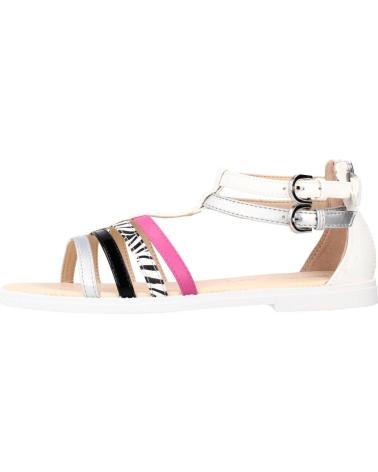 Sandálias de Menina GEOX J SANDAL KARLY GIRL BLANCO