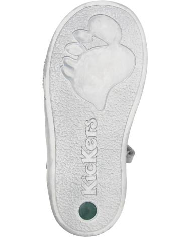 Schuhe für Mädchen KICKERS 413501-10 TREMIMI GRIS CLAIR