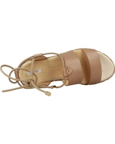 Sandali per Donna GEOX D KOLLEEN MARRON CLARO