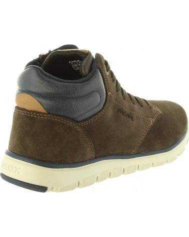 Stivaletti per Bambina e Bambino GEOX J843NA 022BC J XUNDAY C0947 BROWN-NAVY