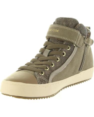 Botins de Menina GEOX J744GI 0AFEW J KALISPERA C5005 DK BEIGE