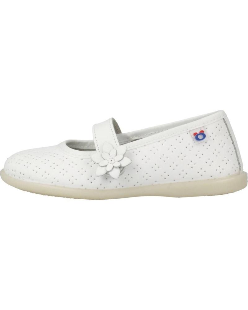 girl Flat shoes CONGUITOS IVS10255 BLANCO