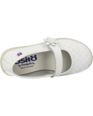 girl Flat shoes CONGUITOS IVS10255 BLANCO