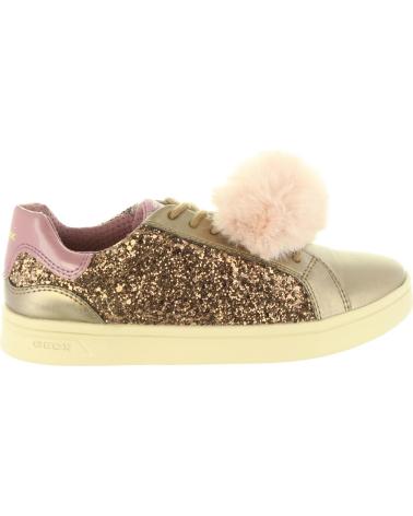 Schuhe für Mädchen GEOX J824MD 0EWNF J DJROCK C6015 DK BRONZE