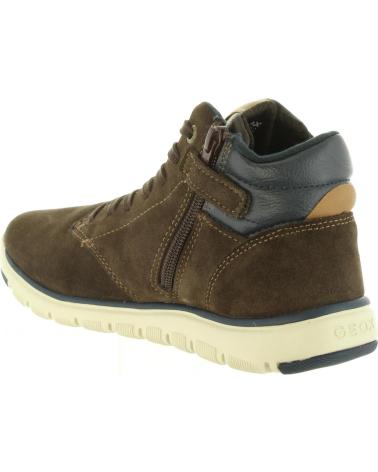 Stivaletti per Bambina e Bambino GEOX J843NA 022BC J XUNDAY C0947 BROWN-NAVY