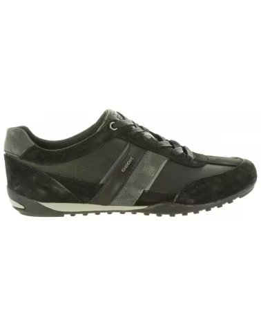 GEOX TÉNIS HOMEM WELLS U52T5C 022ME C9B4N PRETO BLACK