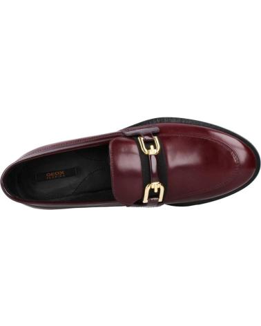 Woman Mocasines GEOX DONNA BROGUE BURDEOS