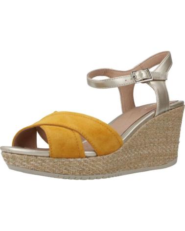 Zapatos de cuña per Donna STONEFLY MARLENE II 5 VEL-LAM NARANJA