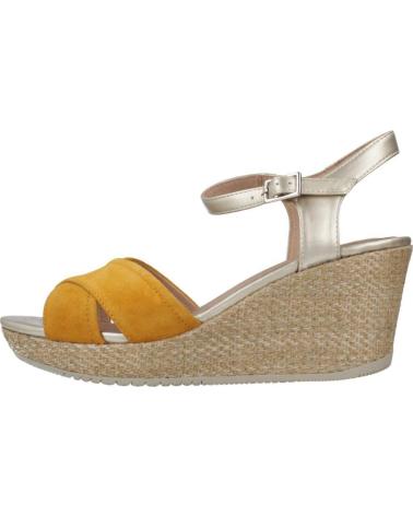 Zapatos de cuña per Donna STONEFLY MARLENE II 5 VEL-LAM NARANJA