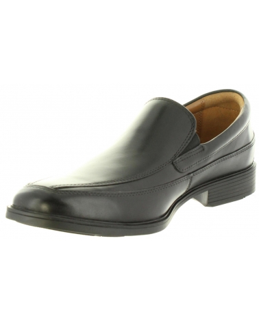 Schuhe für Herren CLARKS 26110312 TILDEN BLACK LEATHER