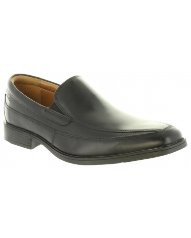 Schuhe für Herren CLARKS 26110312 TILDEN BLACK LEATHER