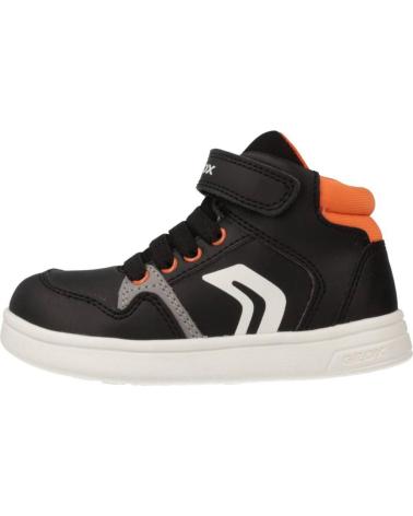 boy Mid boots GEOX B DJROCK BOY NEGRO
