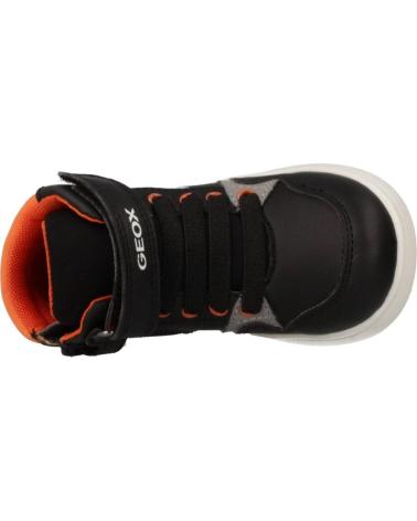boy Mid boots GEOX B DJROCK BOY NEGRO