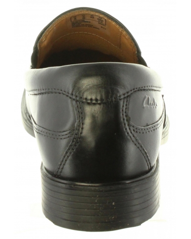 Schuhe für Herren CLARKS 26110312 TILDEN BLACK LEATHER