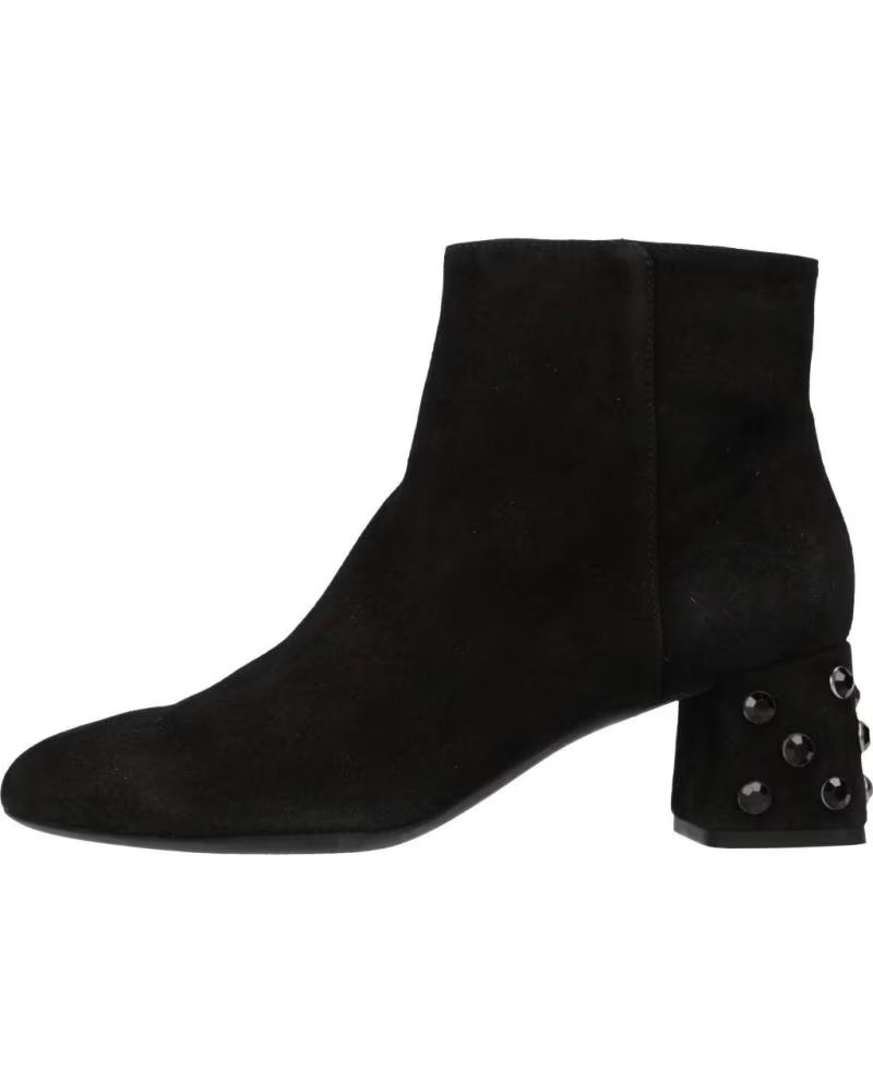 DAMEN STIEFELETTEN GEOX D SEYLA MIT ABSATZ NEGRO