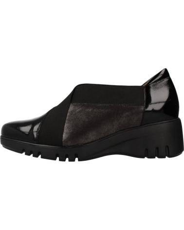 Zapatos de cuña de Mujer PIESANTO 195931 NEGRO