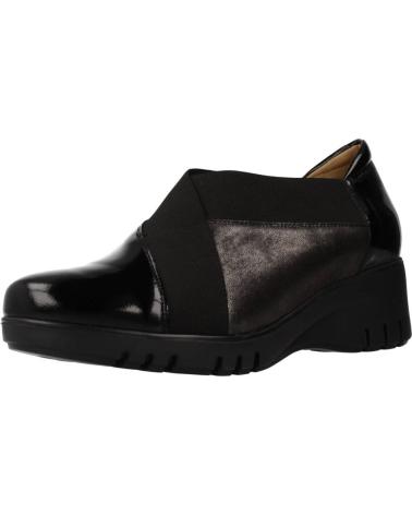 Zapatos de cuña de Mujer PIESANTO 195931 NEGRO